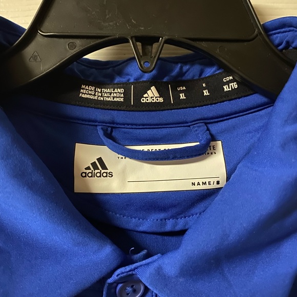 Very Nice Men’s Blue Adidas 601 Sport XL Shirt - Picture 3 of 6